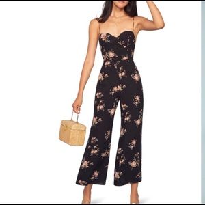 Reformation Porta  jumpsuit size 0